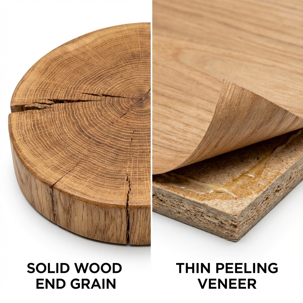 Solid Wood vs Veneer